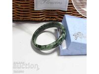 Κομψό βραχιόλι από φυσικό νεφρίτη