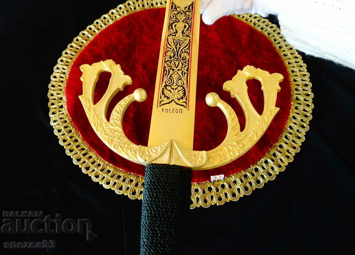 Licitație Sabie antica Tizona del Cid, Toledo, aurire.