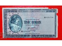 1000 крони Чехословакия 1945