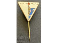 41646 Cehoslovacia semn Radio Praga email 60-te ani