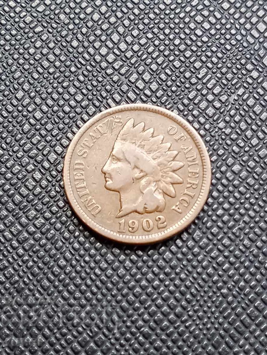 USA 1 Cent 1902 with price 4.00 BGN | € 2.05 USA 1 Cent 1902 with price 4.00 BGN | € 2.05