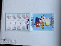 Saridon Calendar 1996