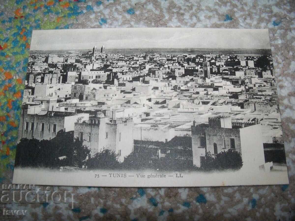 Δημοπρασία Παλιά ταχυδρομική κάρτα θέα στην πόλη της Τυνησίας 1902