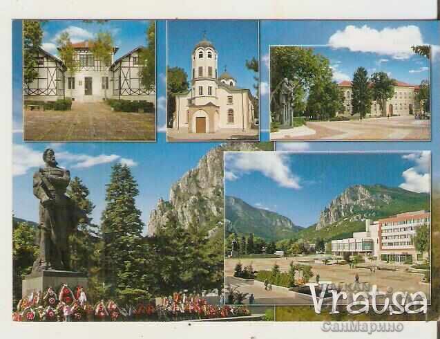 Κάρτα Βουλγαρία Βράτσα 6* Κάρτα Βουλγαρία Βράτσα 6*