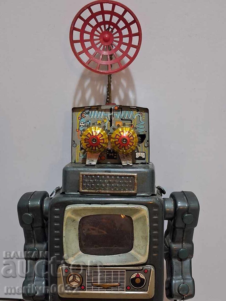 Ιαπωνικό μεταλλικό παιχνίδι ΡΟΜΠΟΤ 60-70 ετών ΛΔΒ - 7