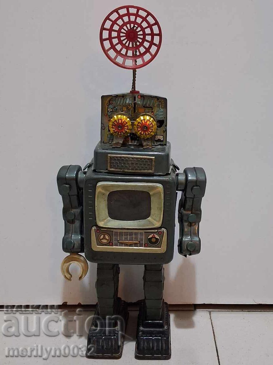 Ιαπωνικό μεταλλικό παιχνίδι ΡΟΜΠΟΤ 60-70 ετών ΛΔΒ