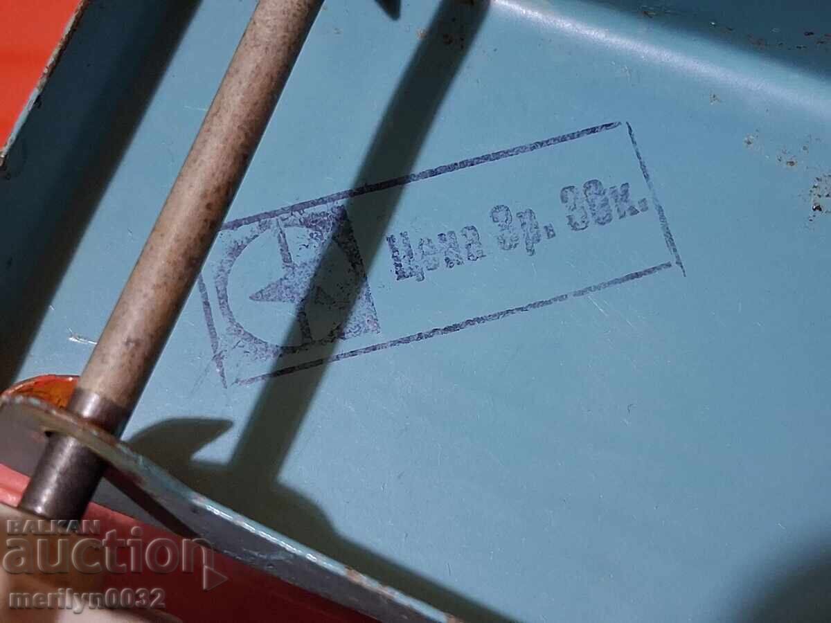 Παράδοση Φορτηγό φορτηγό παιδικό παιχνίδι λευκοσίδηρο αυτοκίνητο ΕΣΣΔ