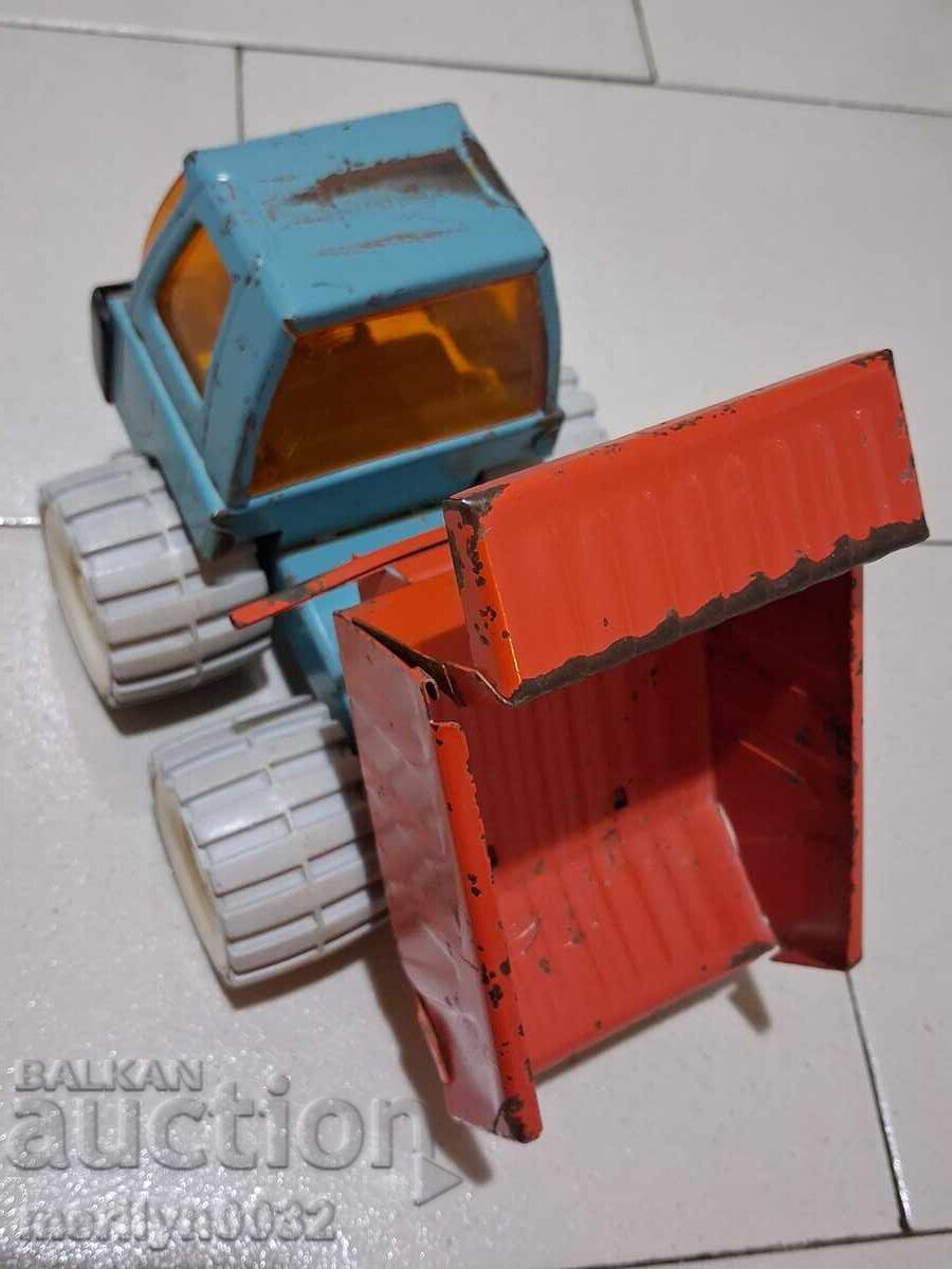 Φορτηγό φορτηγό παιδικό παιχνίδι λευκοσίδηρο αυτοκίνητο ΕΣΣΔ - 5