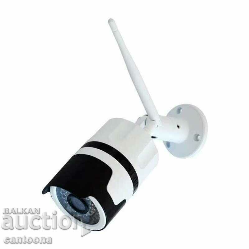 Wireless Bullet Camera, WiFi, 5MP, 36 LEDs, Metal, SD with price 47.99 BGN | € 24.54