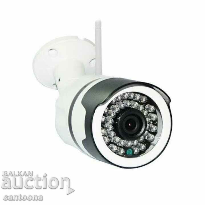 Auction  Wireless Bullet Camera, WiFi, 5MP, 36 LEDs, Metal, SD
