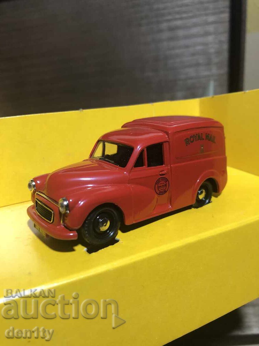 Метален модел корги пощальон ван morris minor - 5