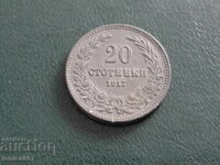 Bulgaria 1917 - 20 Stotinki