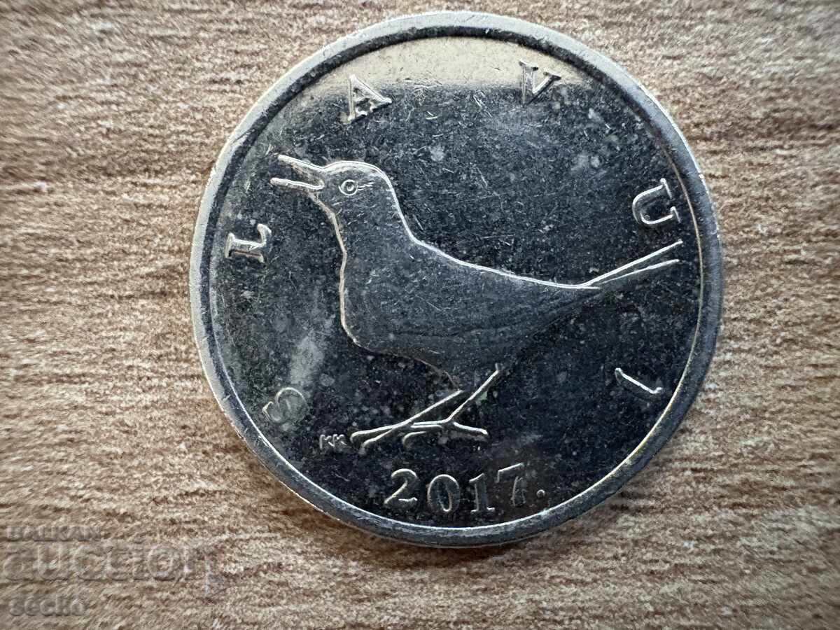 Croația - 1 kuna (2017) cu preț 0.35 BGN | € 0.18 Croația - 1 kuna (2017) cu preț 0.35 BGN | € 0.18