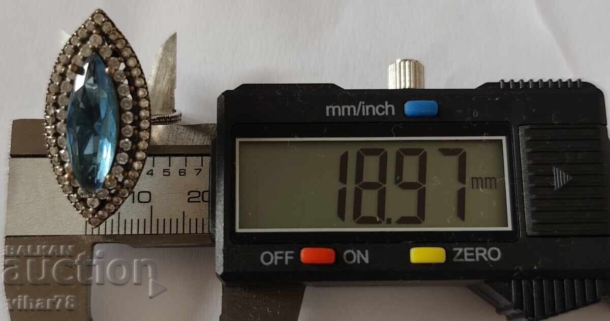 Сребърен пръстен - 6