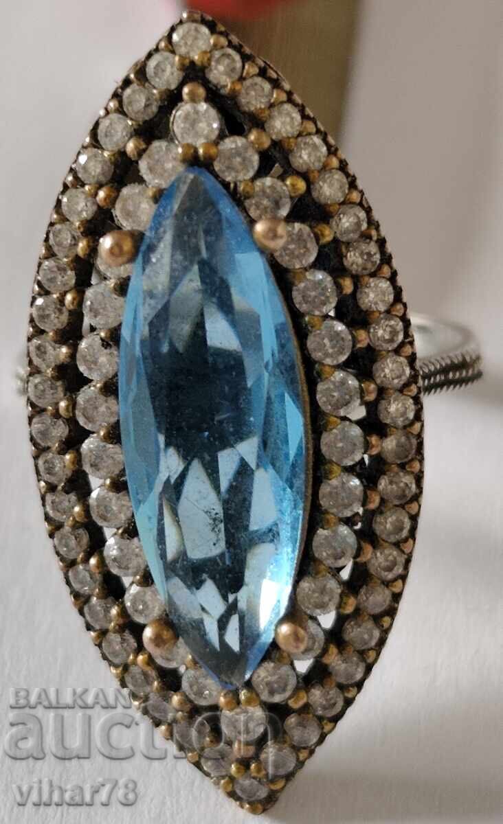 Сребърен пръстен