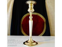 Sfeșnic de bronz 26 cm, 500 gr