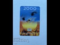 Calendar DZI 2000