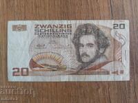 20 σελίνια 1986, Αυστρία