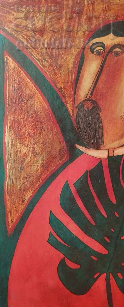 Δημοπρασία Πίνακας ζωγραφικής, χωρίς όνομα, 1999, ζωγρ. Μαξίμ Μπογιατζίεφ (1954-2012)