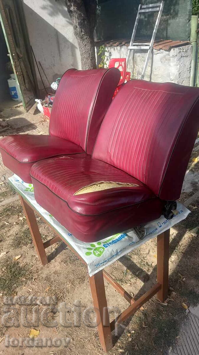 Μπροστινά καθίσματα για Moskvich 408/412 με τιμή 70.00 BGN | € 35.79