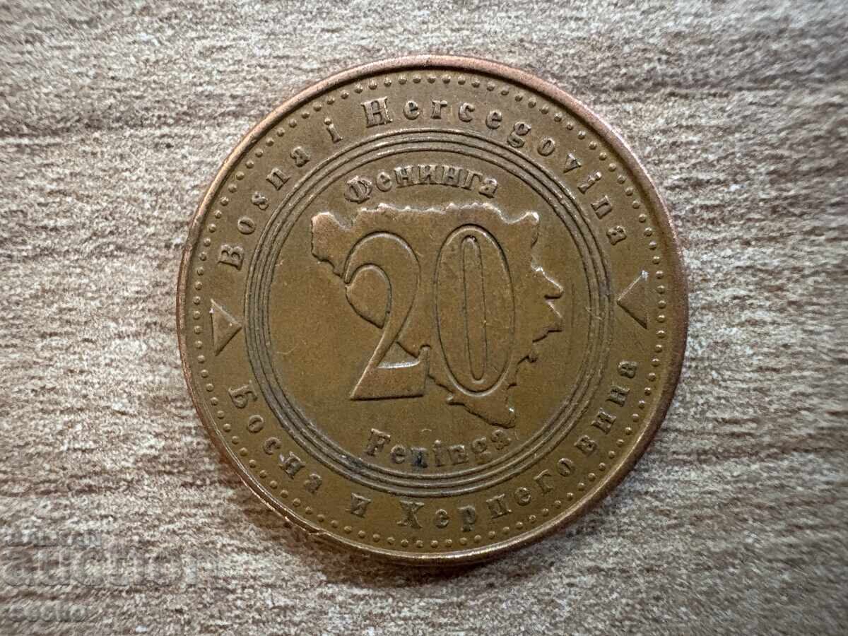 Βοσνία - 20 φένινγκ (2008) Βοσνία - 20 φένινγκ (2008)