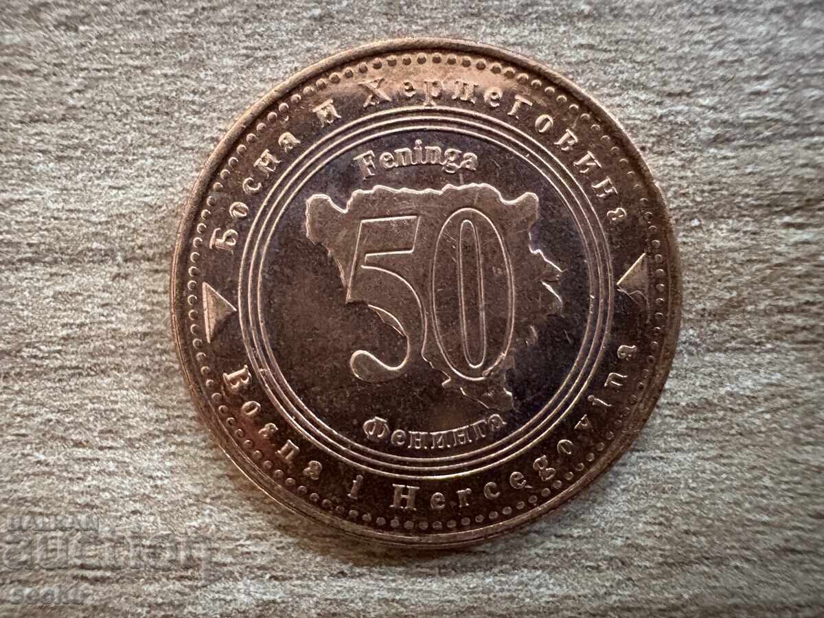 Bosnia - 50 feningi (2013)
