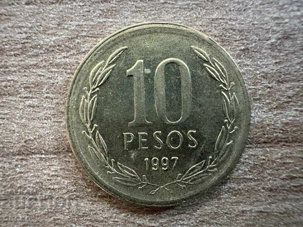 Χιλή - 10 πέσος (1997) Χιλή - 10 πέσος (1997)