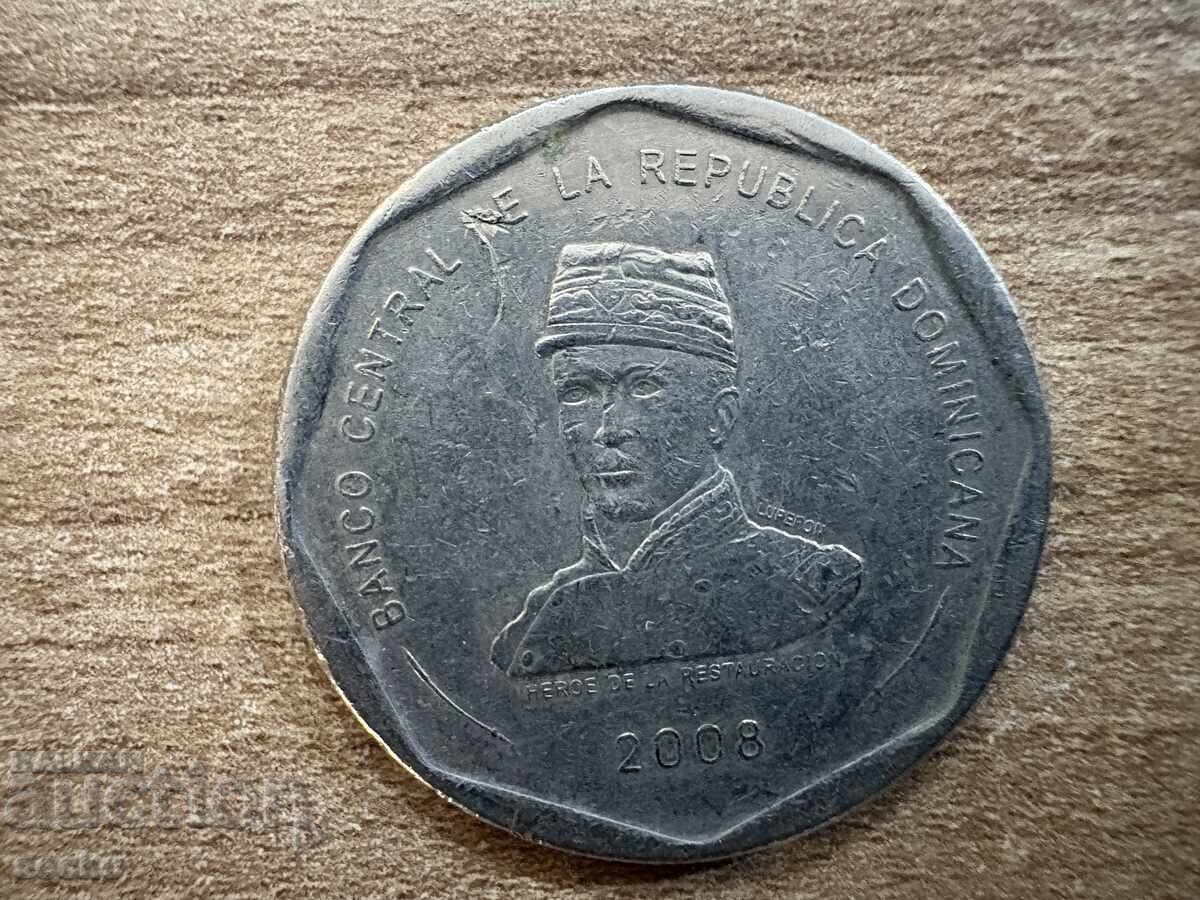 Δομινικανή Δημοκρατία - 25 πέσος (2008) με τιμή 1.30 BGN | € 0.66 Δομινικανή Δημοκρατία - 25 πέσος (2008) με τιμή 1.30 BGN | € 0.66