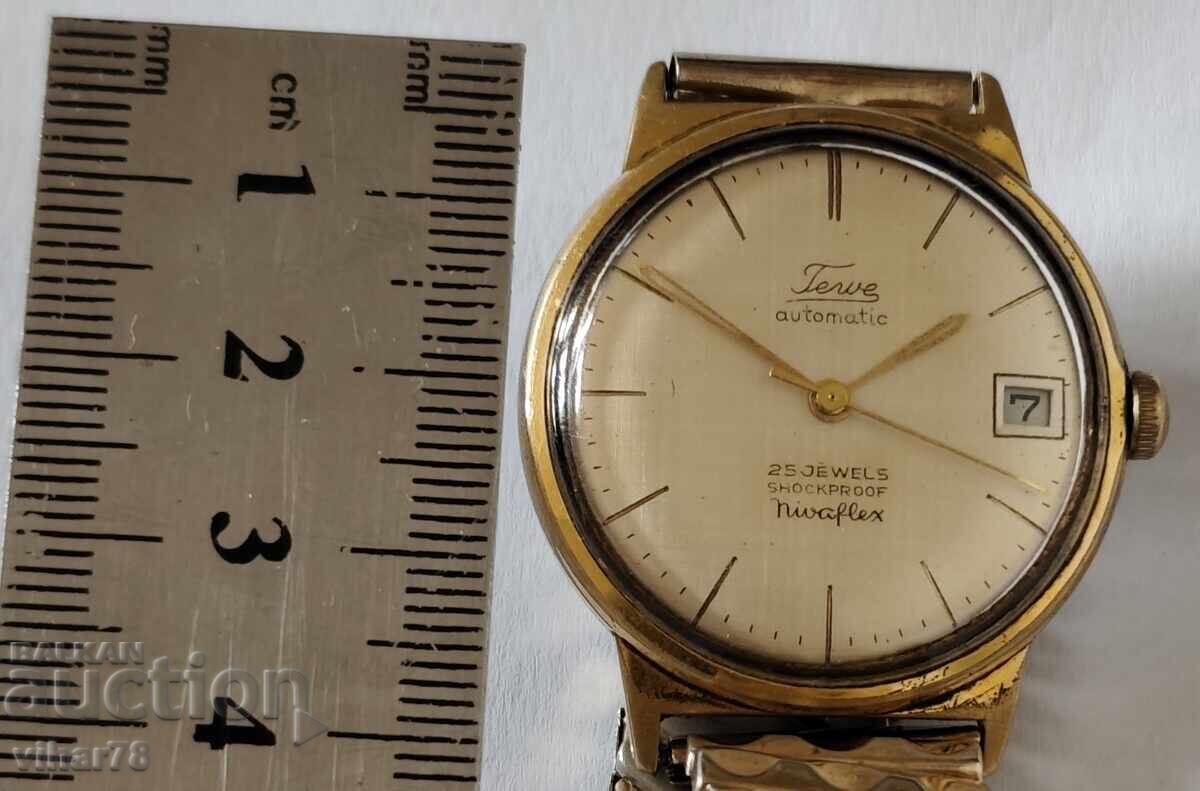 Licitație Ceas automat placat cu aur 20 microni