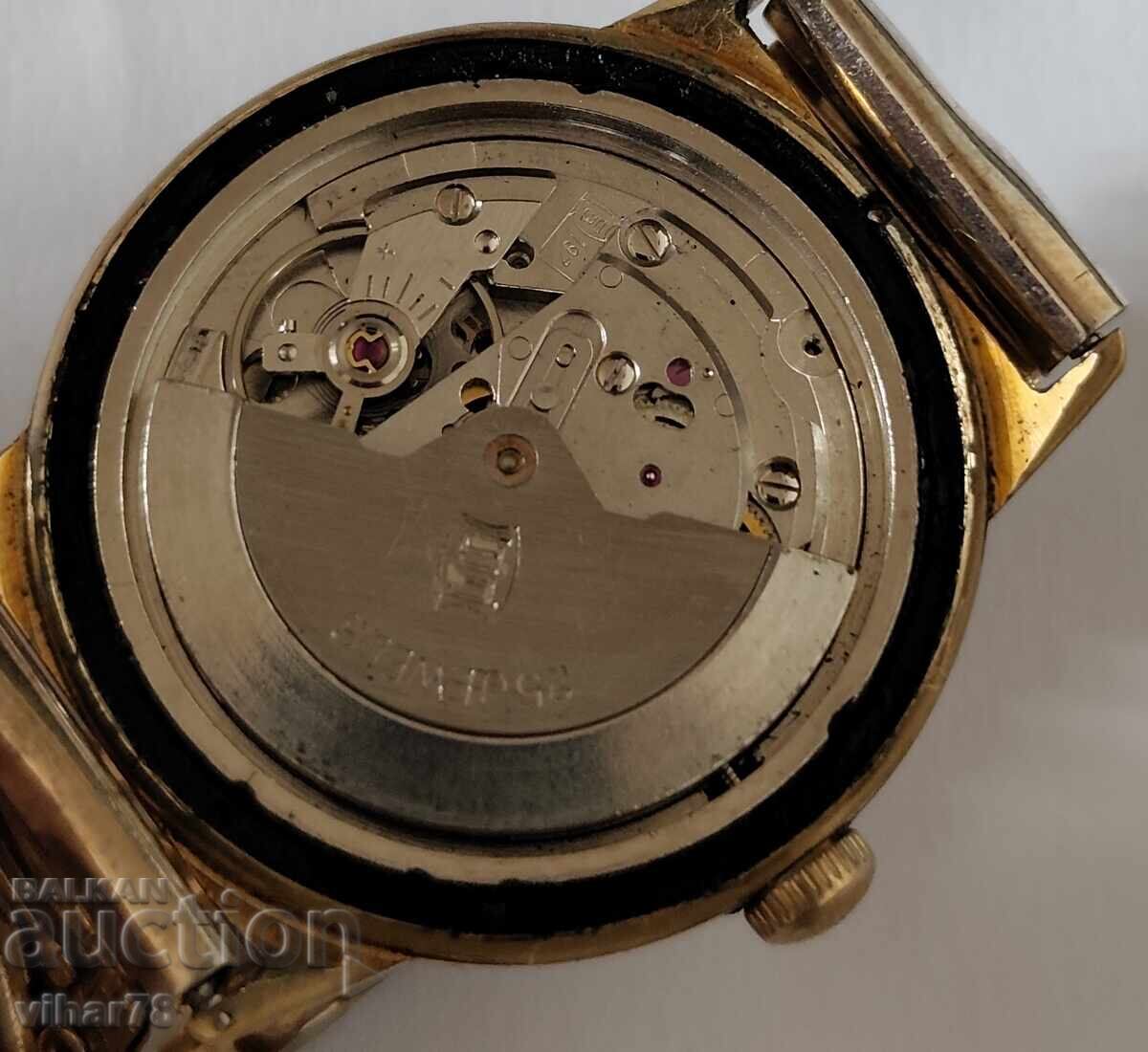 Ceas automat placat cu aur 20 microni - 6