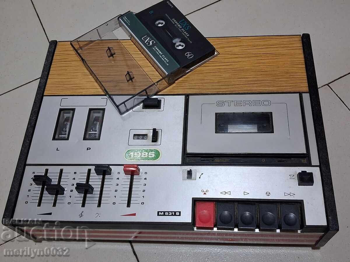 Стерео дек UNITRA полски касетофон магнетофон - 7