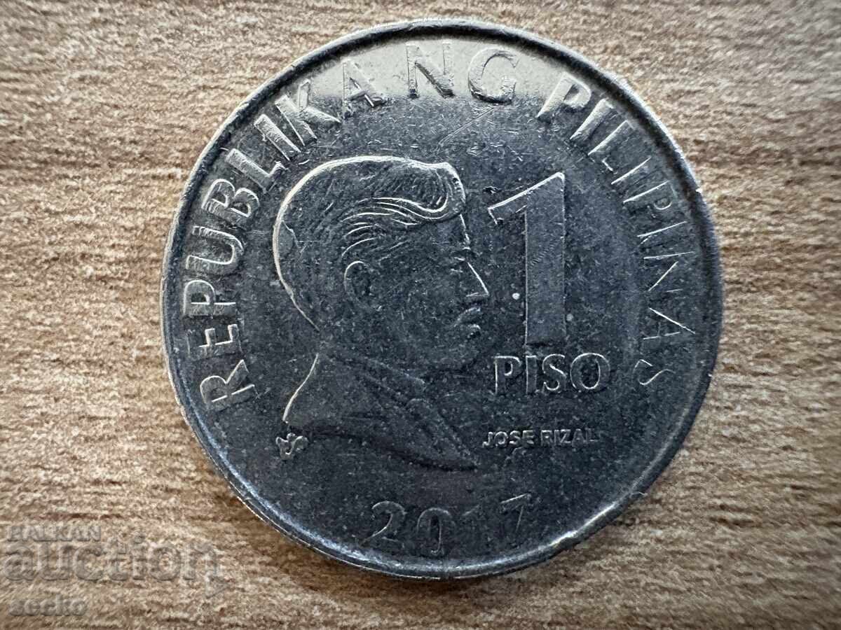 Filipine - 1 peso (2017) Filipine - 1 peso (2017)