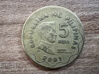 Φιλιππίνες - 5 πέσος (2001)