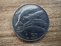 Сан Марино - 50 лири (1975) - Любов към животните