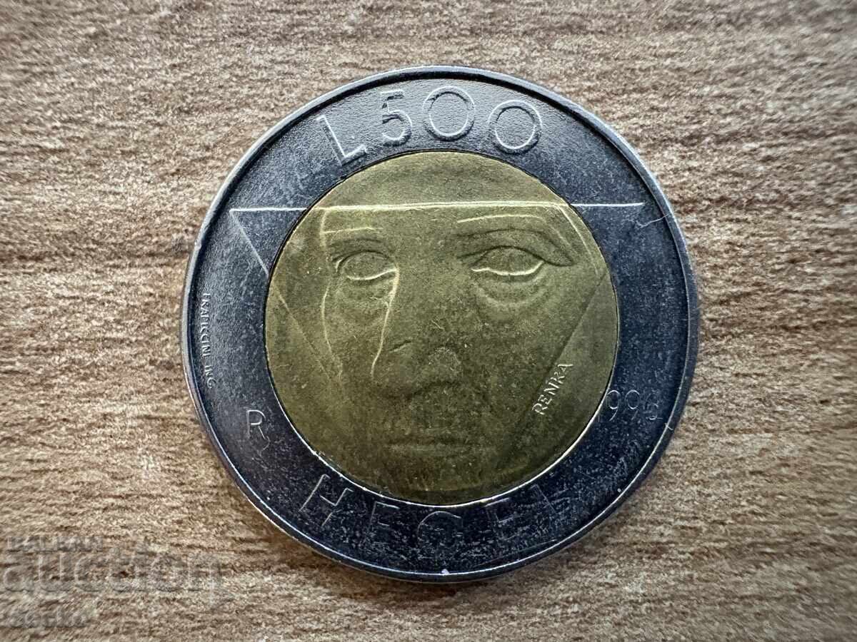 Σαν Μαρίνο - 500 λίρες (1996) Σαν Μαρίνο - 500 λίρες (1996)