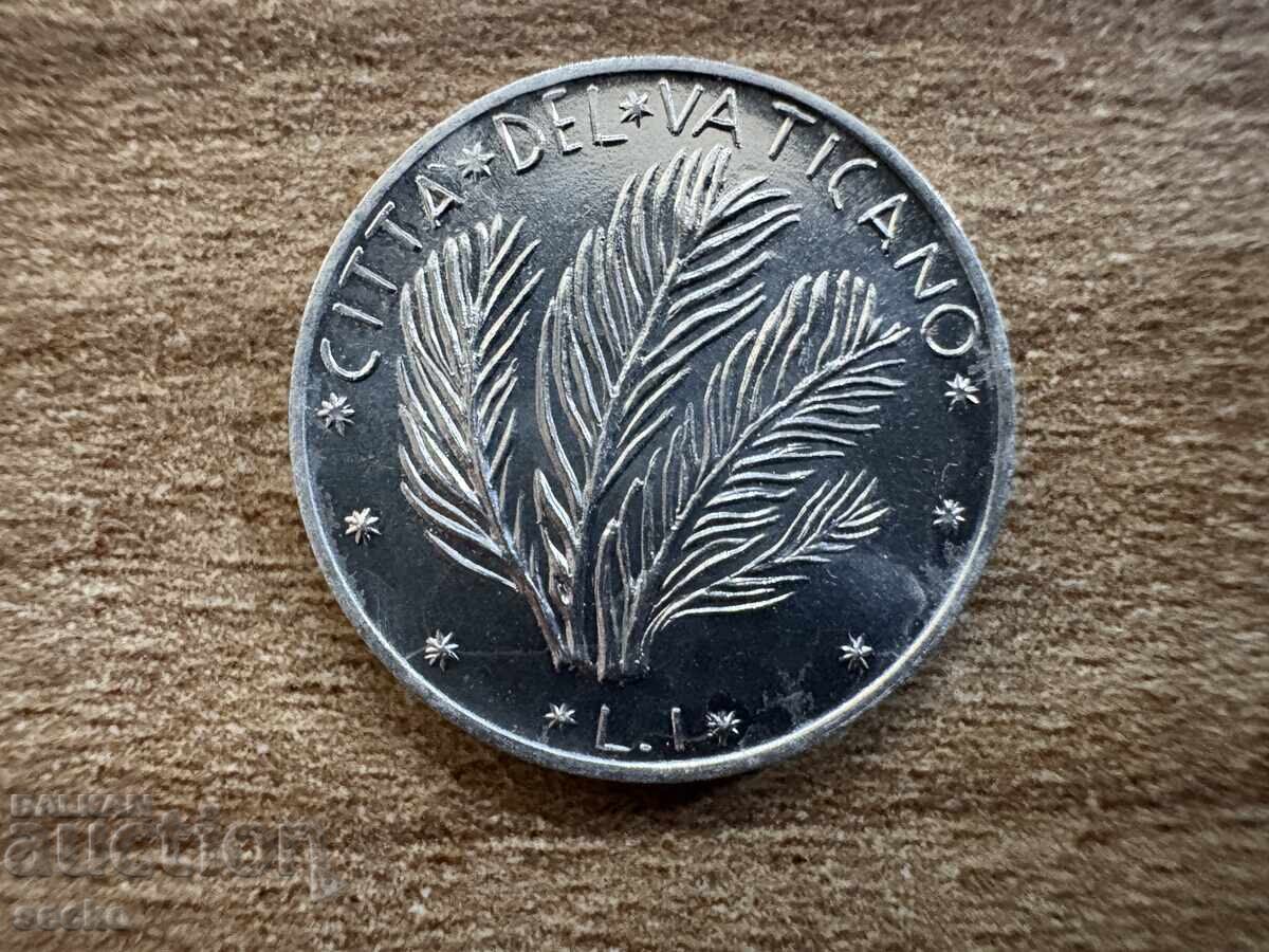 Βατικανό - 1 λίρα (1977) Βατικανό - 1 λίρα (1977)
