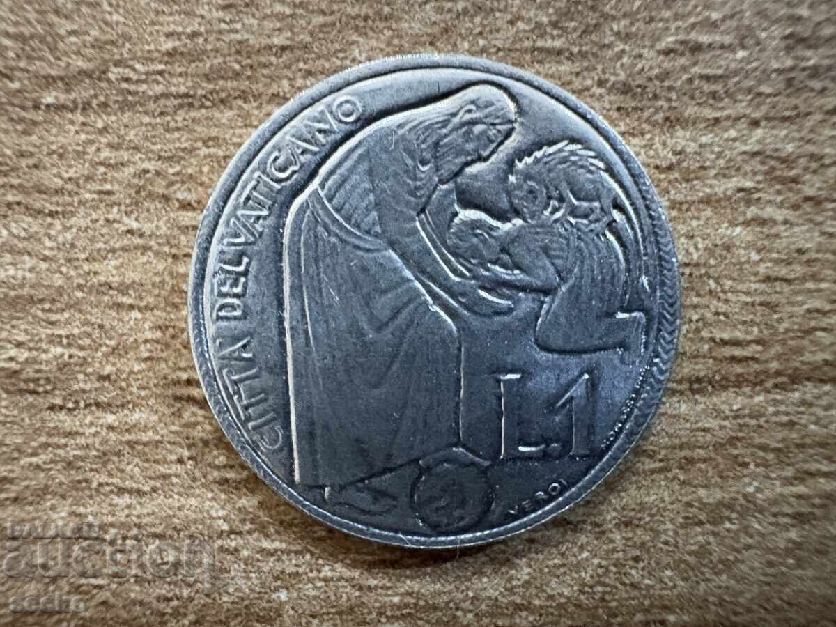 Ватикана - 1 лира (1975) - Света година Ватикана - 1 лира (1975) - Света година