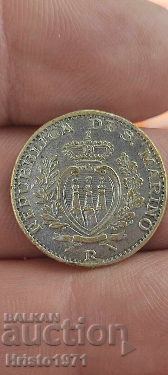 Жетон 10 Чентесими 1929 с цена € 12.00 | 23.47 лв.