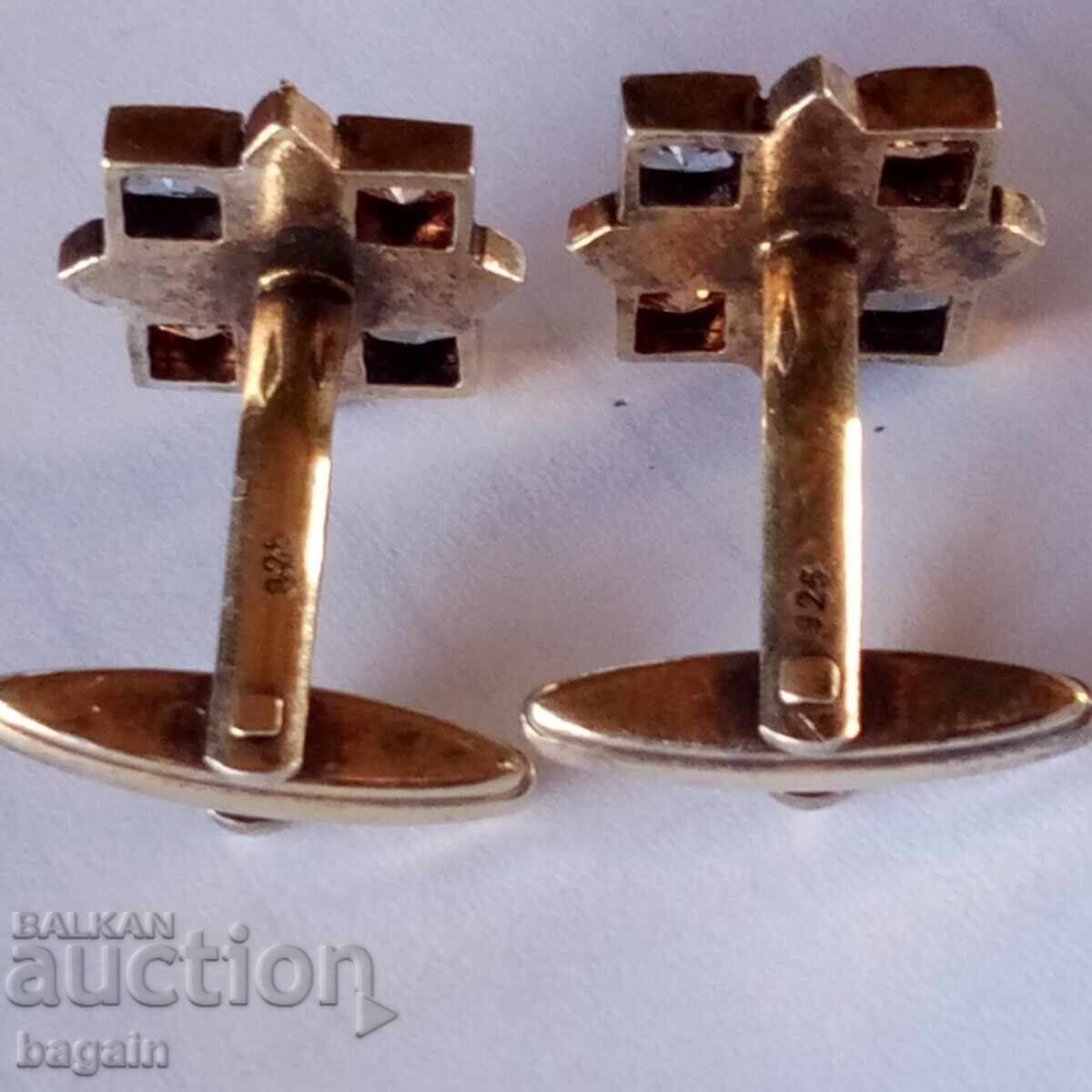 Unique topaz cufflinks - 5