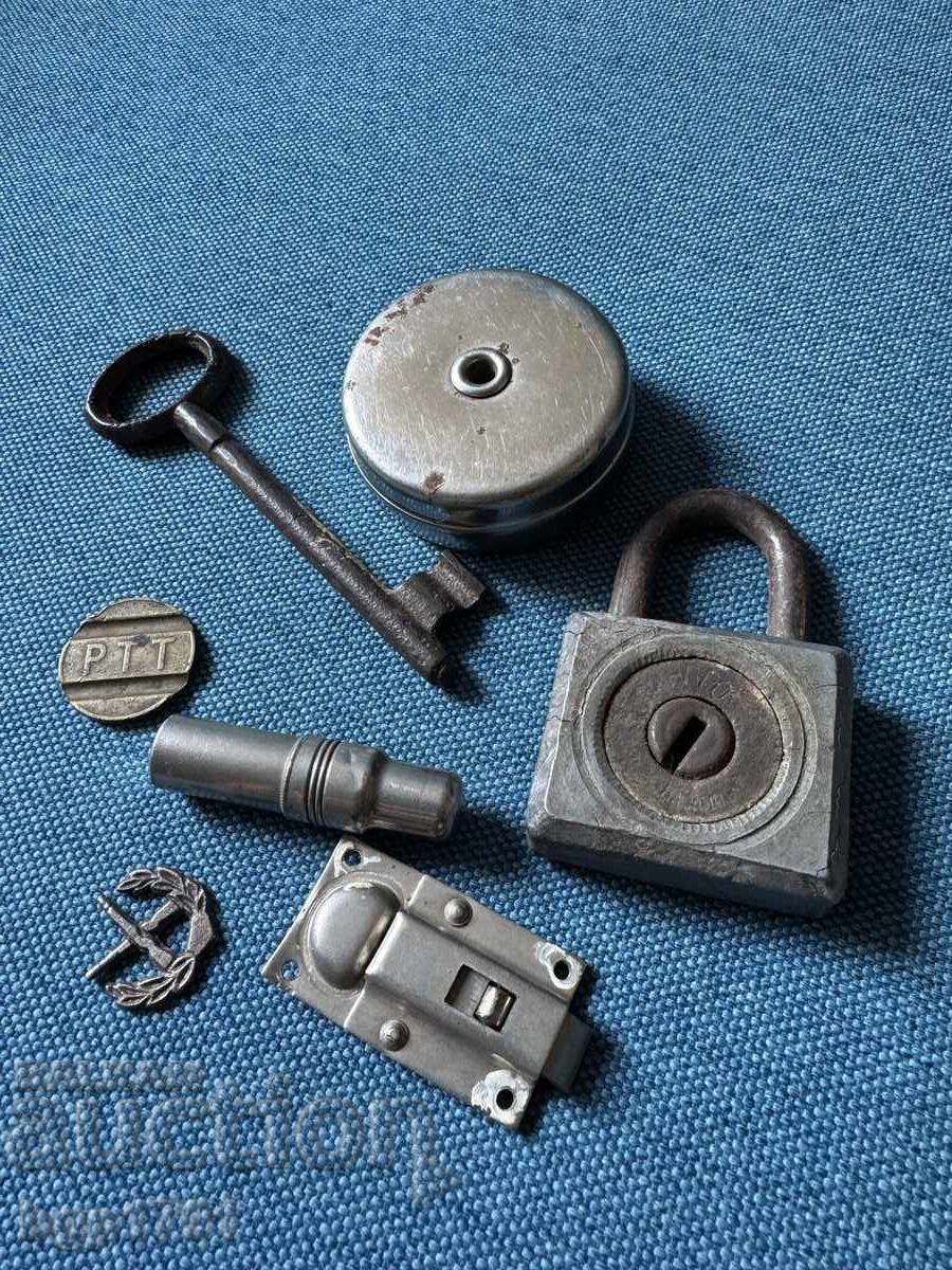 Lot of 7 antique items