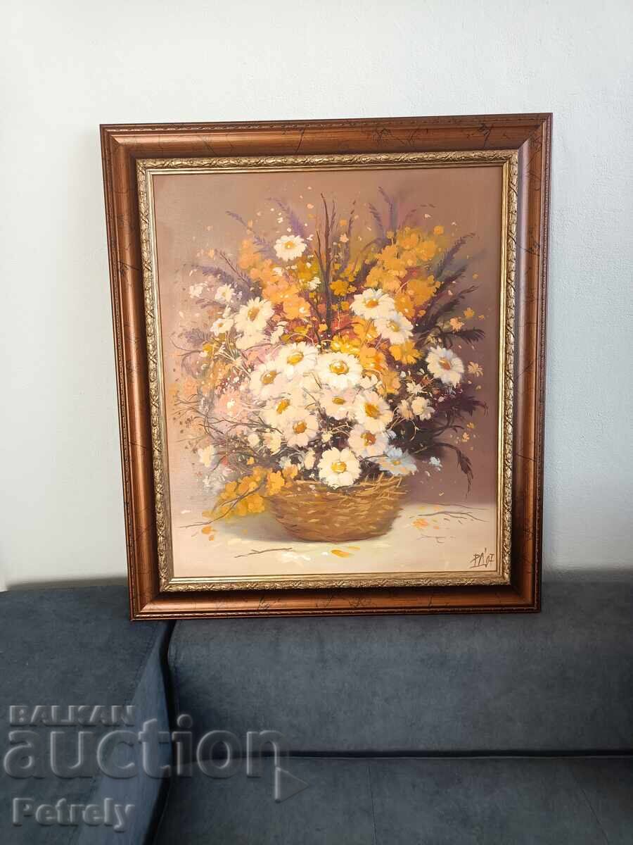 Pictură veche în ulei Pictură veche în ulei