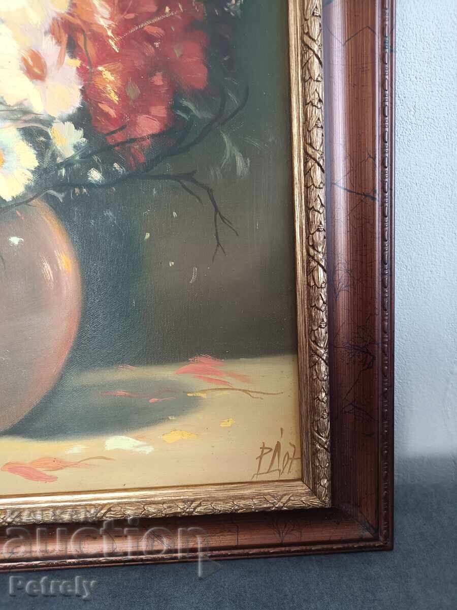 Delivery of Old oil painting