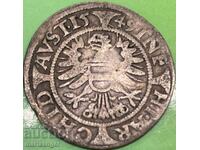 Austria 3 Kreuzer 1549 Ferdinand silver