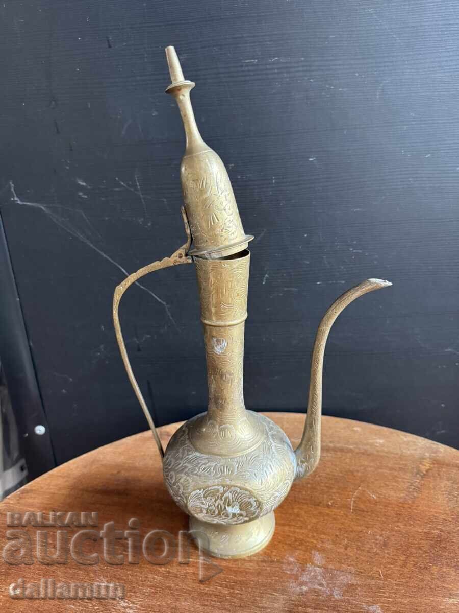 Παλαιός ορειχάλκινος βραστήρας με τιμή 35.00 BGN | € 17.90