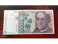 Spain 5000 Pesetas 1992
