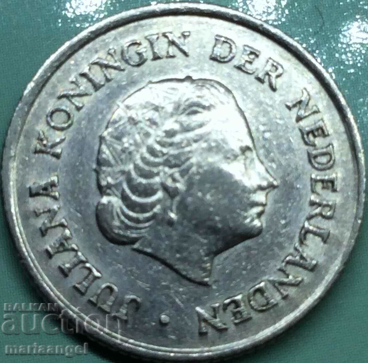 Netherlands 25 cents 1961 Queen Juliana - 5 Netherlands 25 cents 1961 Queen Juliana - 5