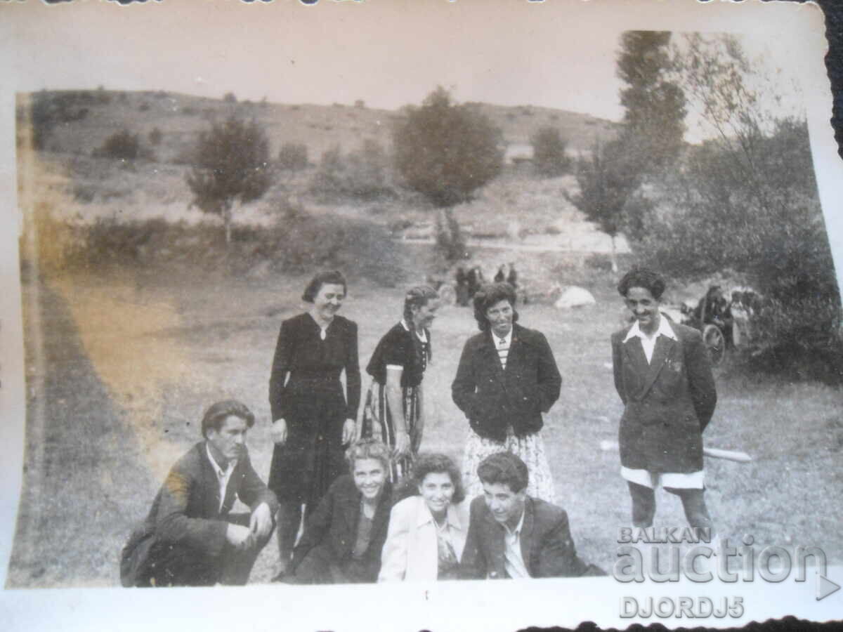 Old photo, August 15, 1946, village of Belitsa