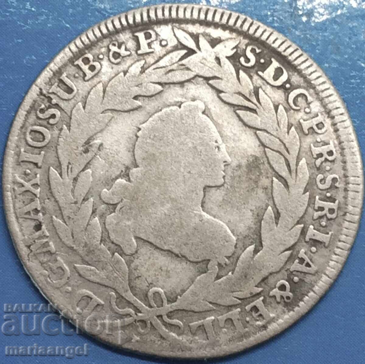 Delivery of 10 Kreuzer 1768 Bavaria Germany silver very rare