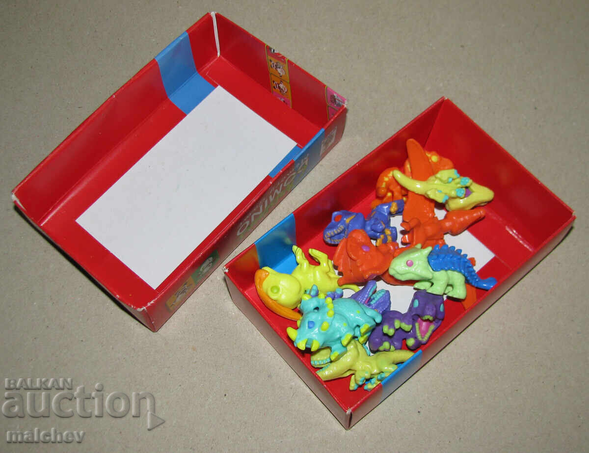 Lot of 11 toy dinosaur figures, 6 - 10 cm, excellent condition with price 5.00 BGN | € 2.56 Lot of 11 toy dinosaur figures, 6 - 10 cm, excellent condition with price 5.00 BGN | € 2.56
