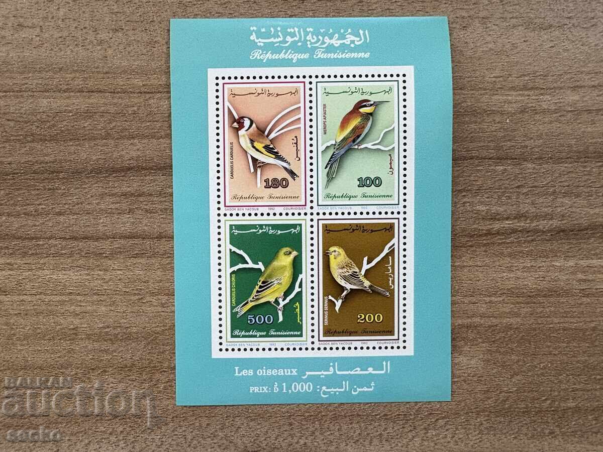 Тунис - Птици (1992) MNH
